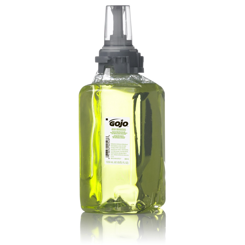 GOJO ADX 1250 ml Wall Refill Bottle - Citrus Ginger